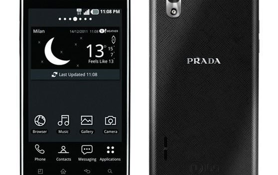 ال جی موبایل Prada 3.0 را برای علاقمندان مد عرضه می کند