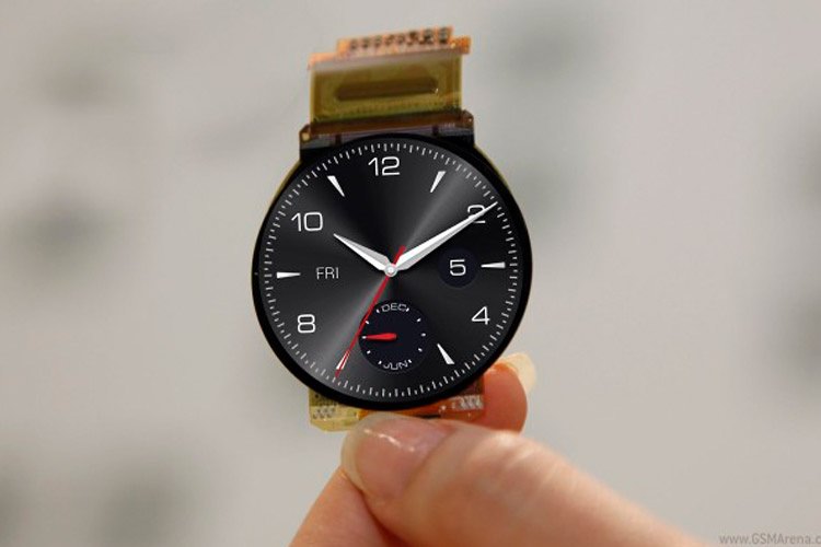 الجی تولید انبوه صفحهی نمایش P-OLED را برای استفاده در G watch R آغاز کرد
