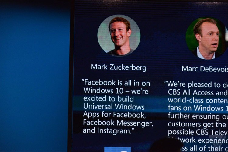 فیس بوک اپلیکیشن‌های اینستاگرام و مسنجر فیس بوک را برای ویندوز 10 عرضه می کند