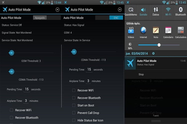 ذخیرهی باتری دستگاه اندرویدی برای مواقع اضطراری با Auto Pilot Mode