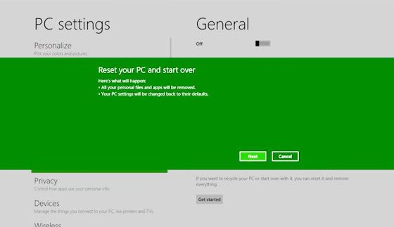 معرفی قابلیت فوق العاده Reset and Refresh ویندوز 8
