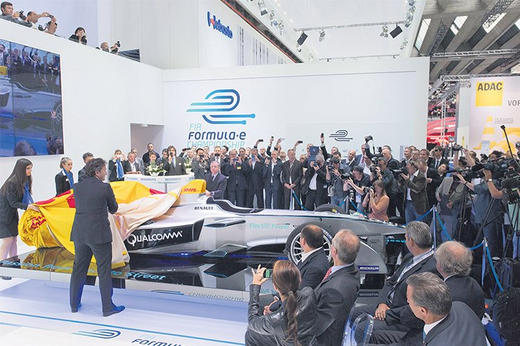 رنو خودروی الکتریکی فرمول E خود را در CES 2014 معرفی کرد