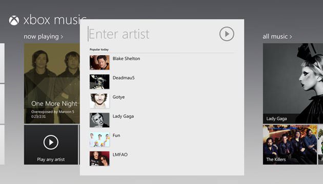 مایکروسافت سرویس Xbox Music را برای ایکس‌باکس ۳۶۰، ویندوز ۸ و ویندوز فون ۸ معرفی کرد