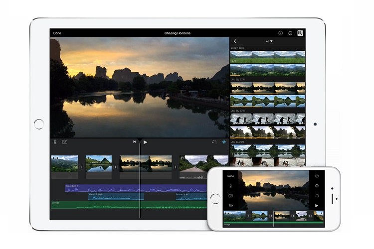اپل اپلیکیشن iMovie را برای پشتیبانی از 3D Touch و ویدئوهای 4K بروزرسانی کرد
