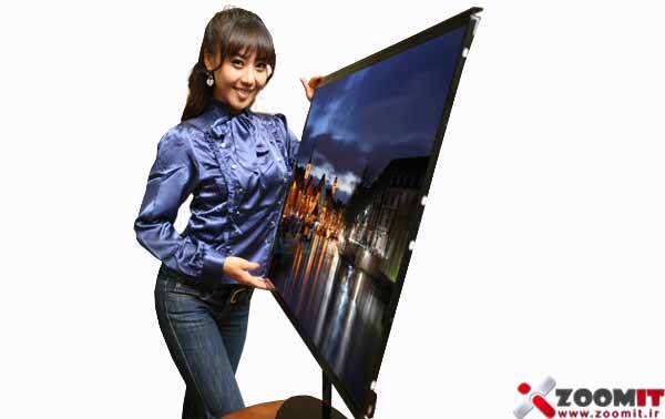 سامسونگ در حال تولید پنل تلویزیون OLED با سایز ۵۵ اینچ
