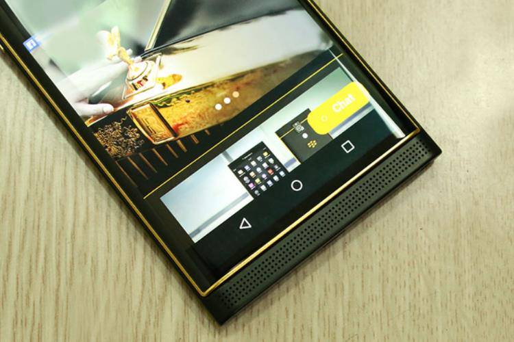 بلکبری Priv با روکش طلای ۲۴ عیار به زودی عرضه خواهد شد