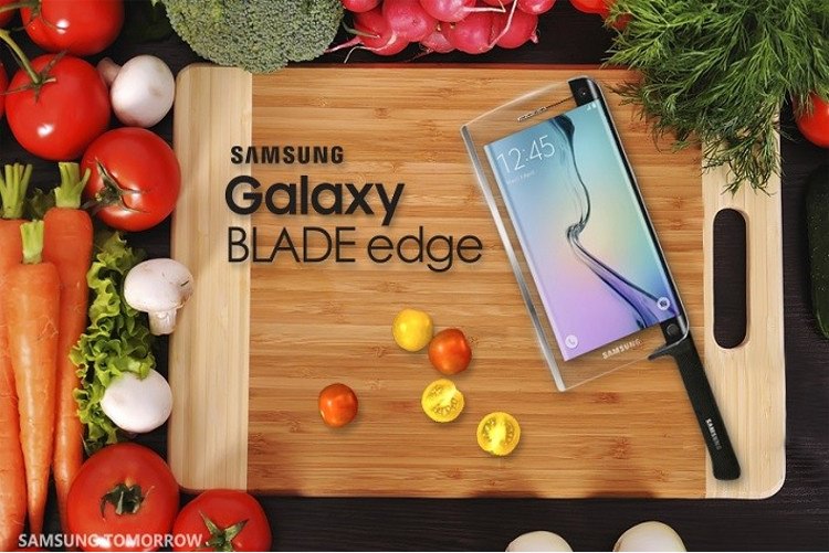سامسونگ با معرفی چاقوی هوشمند Galaxy Blade Edge شوخی ۱۳ را آغاز کرد