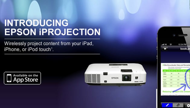 iProjection؛ قابلیت جدید پروژکتورهای اپسون برای جلب نظر کاربران iOS