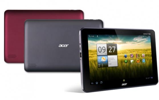 Acer تبلت A200 خود را با سیستم عامل اندروید 4.0 عرضه می کند