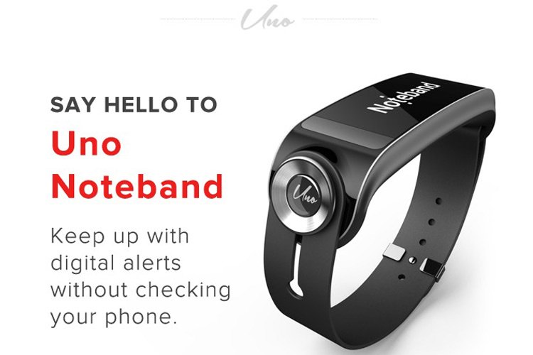 تماشا کنید: دست‌بند هوشمند Uno با قابلیت نمایش سریع اعلانیه‌ها