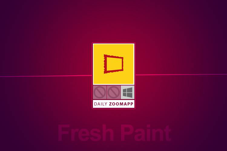 زوماَپ: با Fresh Paint خلاقیت خود را روی بوم مجازی پیاده کنید