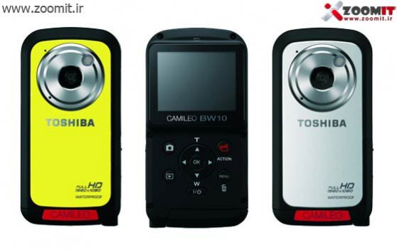 دوربین فیلم برداری Toshiba مدل BW10 ،ضد آب با قیمت 150$ دلار
