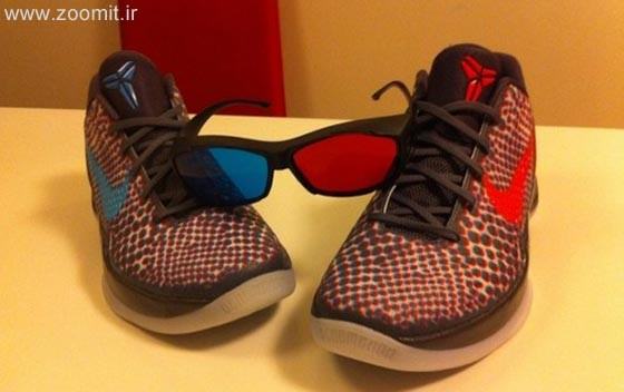 کفش بسکتبال سه بعدی Nike