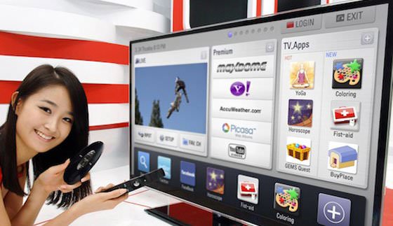 CES 2012: ال جی از اولین تلویزیون Google TV پرده برداری کرد