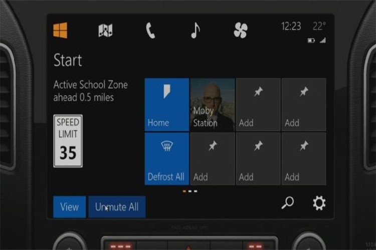 مایکروسافت در کنفرانس BUILD 2014 پیشنمایش طرح مفهومی خودروی مجهز به ویندوز 8 را رونمایی کرد