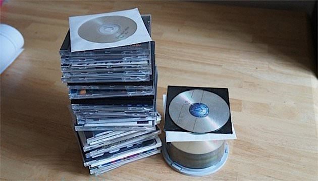 فوجیستو از CD و DVD های مستعمل لپ‌تاپ می‌سازد