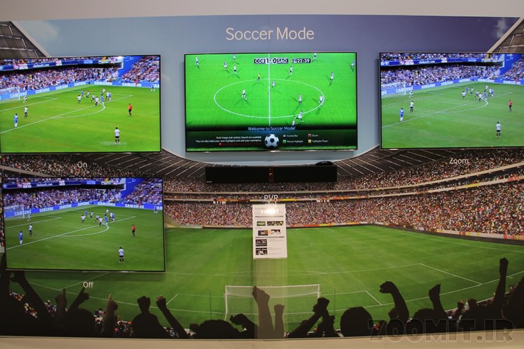 حالت «Soccer Mode» در تلویزیونهای جدید سامسونگ، تماشای فوتبال را لذتبخشتر میکند