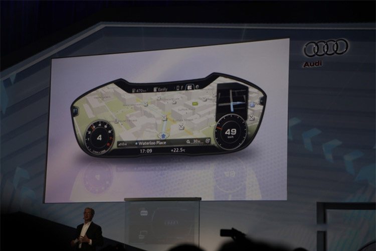 آئودی یک مغز کامپکت برای خودروهای خودران در CES 2014 معرفی کرد
