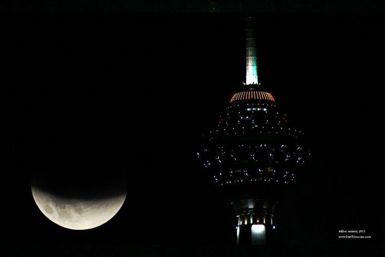 تماشا کنید: تصاویر و ویدئو ثبت شده از ماه‌ سرخ در سرتاسر دنیا