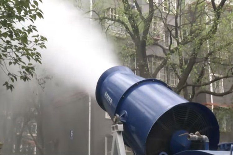 استفاده از روشی عجیب برای رفع آلودگی هوا در چین