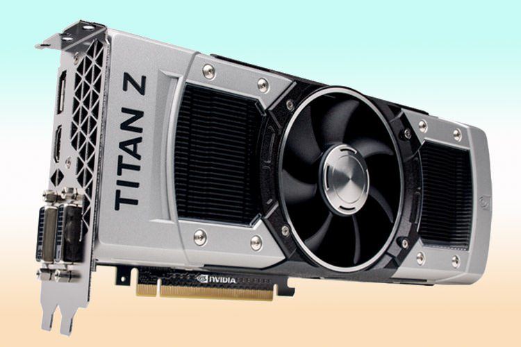 انویدیا کارت گرافیک 2 هستهای GTX TITAN Z را با 2x2880 واحد CUDA و 12 گیگابایت حافظه و قیمت 3000 دلار رونمایی کرد