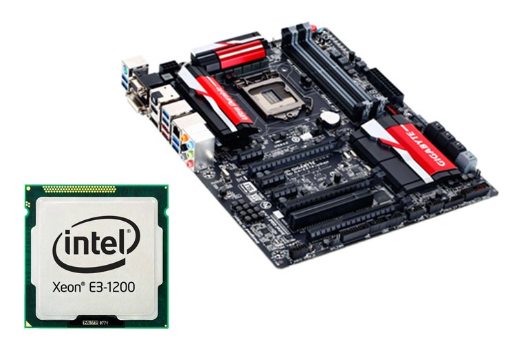 مادربردهای سری 8 گیگابایت از پردازنده های Xeon پشتیبانی میکنند