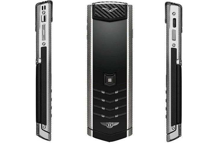 گوشی لوکس Vertu Signature برای صاحبان خودروی بنتلی معرفی شد