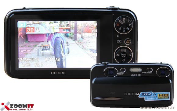 بررسي دوربين ديجيتال سه بعدي و ارزان قيمت FujiFilm مدل W3