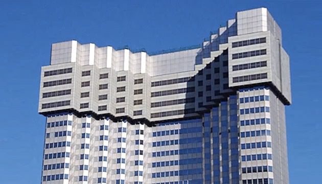 تماشا کنید: سیستم بی‌‌نظیر تخریب ساختمان 100 متری توکیو هتل