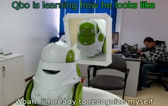 روباتی که خود را می شناسد!