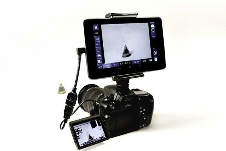 با Calmet Mount، تبلت یا گوشی خود را به دوربین DSLR وصل کنید