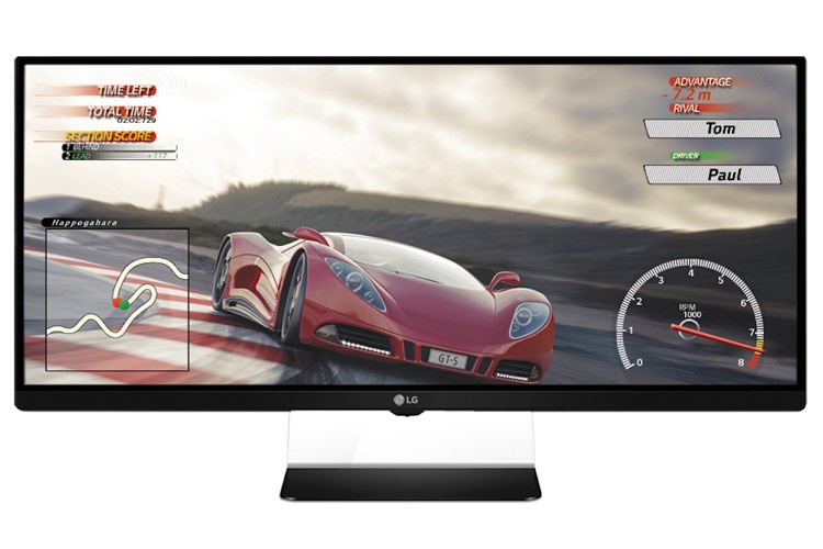 الجی مانتیوری خمیده با رزولوشن 4K و نسبت تصویر ۲۱ به ۹ معرفی کرد