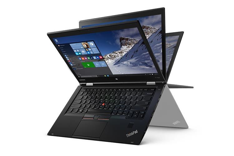 لنوو از لپتاپ هیبریدی ThinkPad X1 Yoga با نمایشگر OLED رونمایی کرد