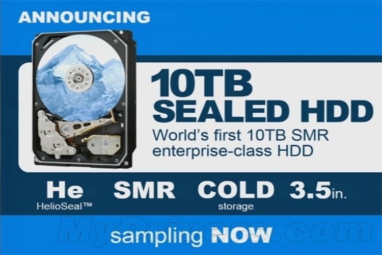 هارد درایو 10 ترابایتی HGST بزودی روانهی بازار میشود