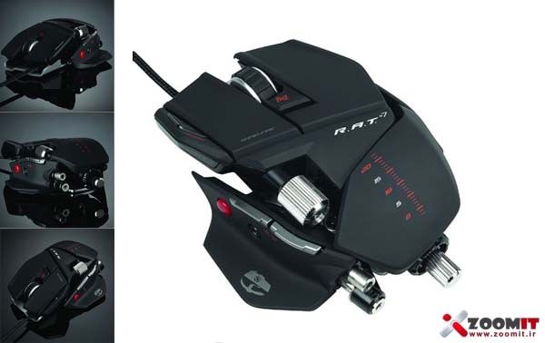 Cyborg R.A.T.7 انعطاف پذیرترین ماوس دنیا