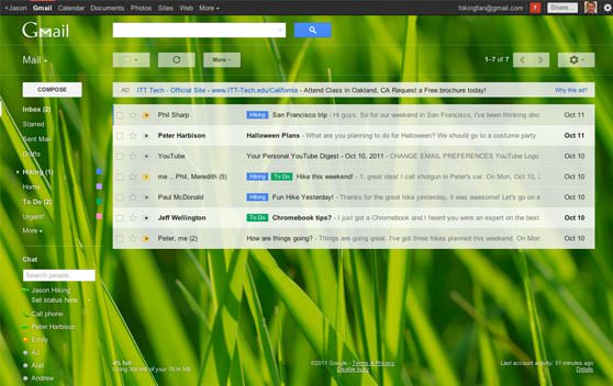 ظاهر Gmail تغییر کرد: جستجوی پیشرفته، ظاهر منظم تر
