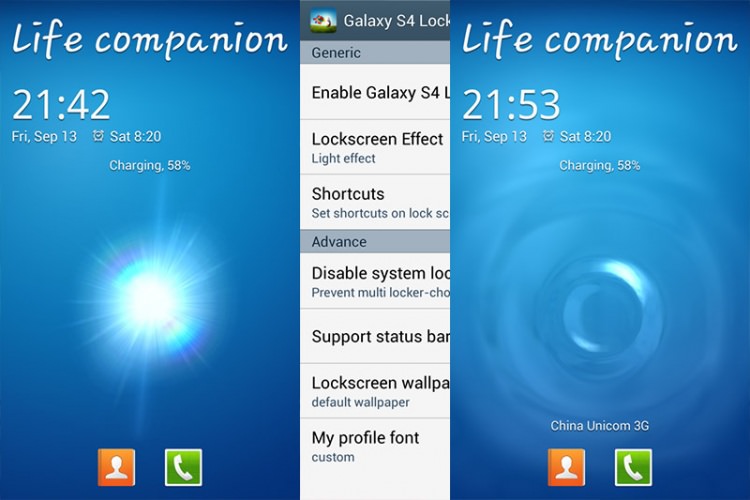 اپلیکیشن قفل صفحه نمایش Galaxy S4 در فروشگاه گوگل پلی عرضه شد