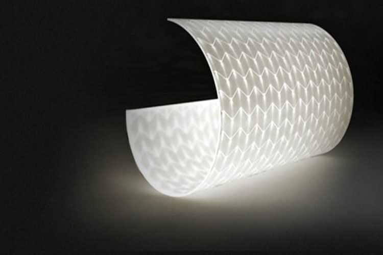 ساخت صفحات نورانی منعطف LED توسط Ikea
