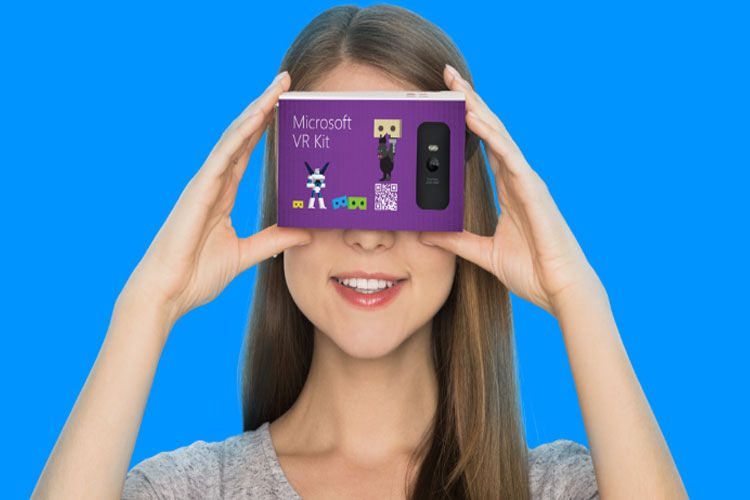مایکروسافت هدست واقعیت مجازی VR Kit را برای رقابت با کاردبورد گوگل معرفی می کند
