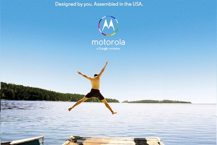 تبلیغ موتورلا برای Moto X: «اولین تلفن هوشمند دنیا که میتوانید آن را خودتان طراحی کنید»