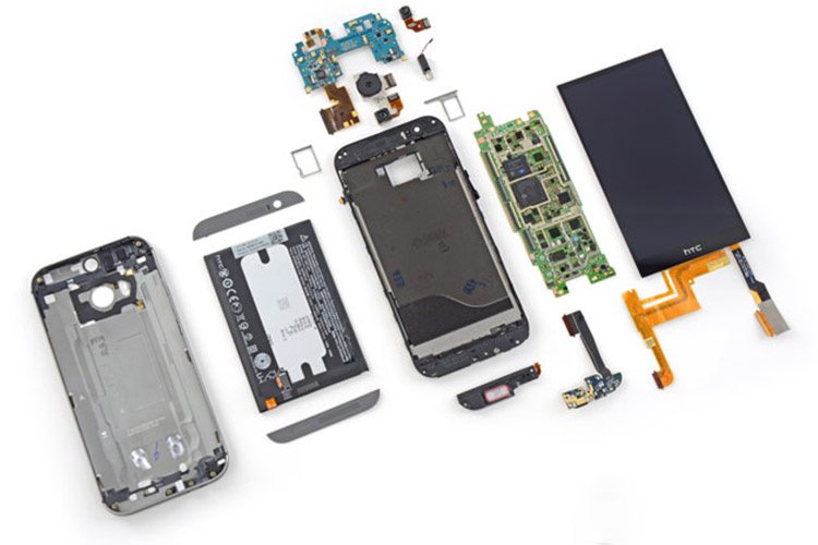 کالبدشکافی HTC One جدید نشان میدهد که تعمیر آن همچون نسخه قبلی بسیار دشوار است