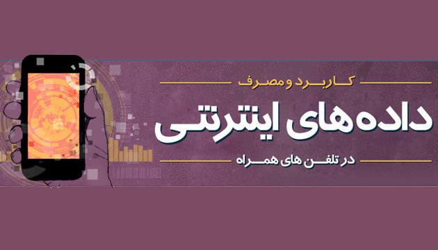 اینفوگرافیک: کاربرد و مصرف دادههای اینترنتی در تلفنهای همراه