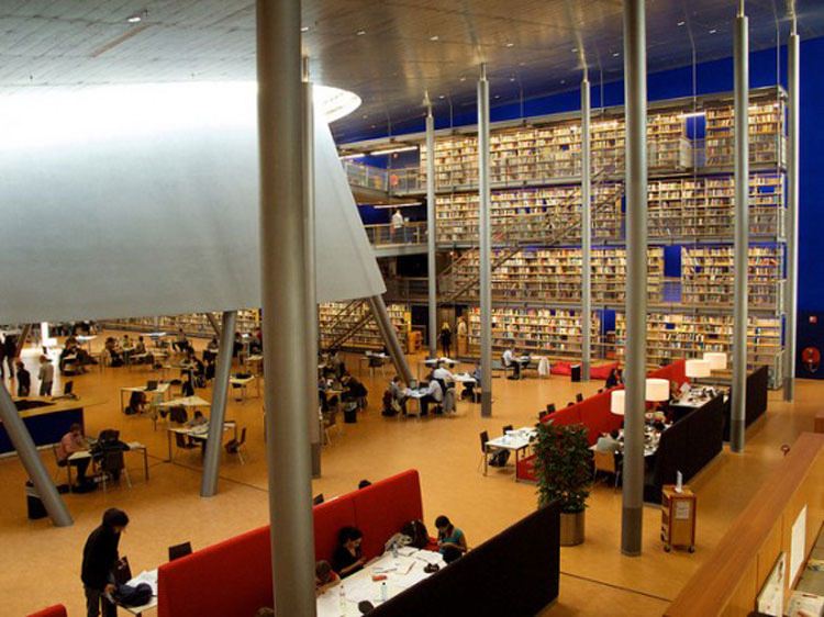 کجارو: زیباترین کتابخانه های جهان