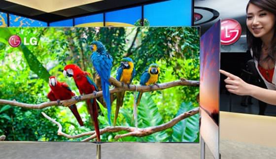CES 2012: ال جی بزرگترین تلویزیون OLED دنیا را به نمایش گذاشت
