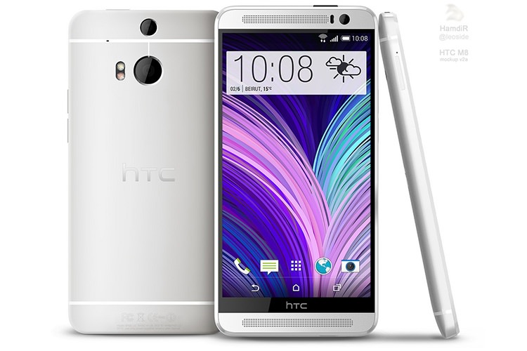 تصویر واضح تبلیغاتی HTC M8 فاش شد