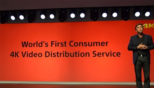 سونی اولین سرویس ارائه ویدیو 4K دنیا را راه اندازی می‌کند