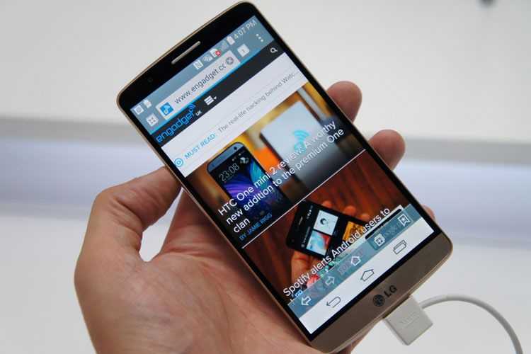 تلفن LG G3 معرفی شد: تراشه Snapdragon 801، صفحه نمایش ۵.۵ اینچی QHD و تا ۳ گیگابایت حافظه رم
