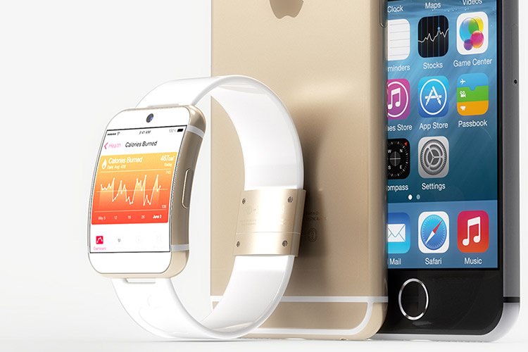 طرح مفهومی iWatch صفحهای منحنی و بدنهای شبیه آیفون را نمایش میدهد