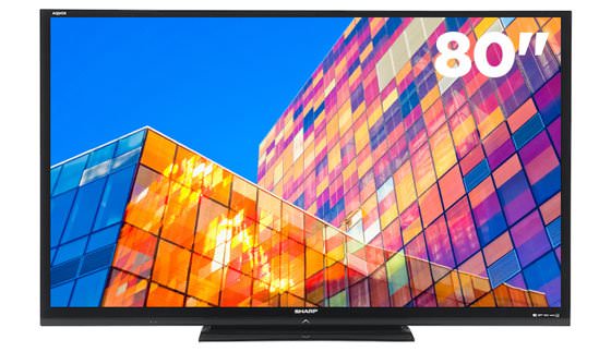 CES 2012: تلویزیون 80 اینچ شارپ کیفیت بهتر قیمت ارزان تر