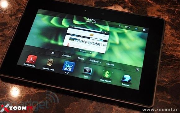 CES2011: بررسی کامل تبلت BlackBerry PlayBook در نمایشگاه CES
